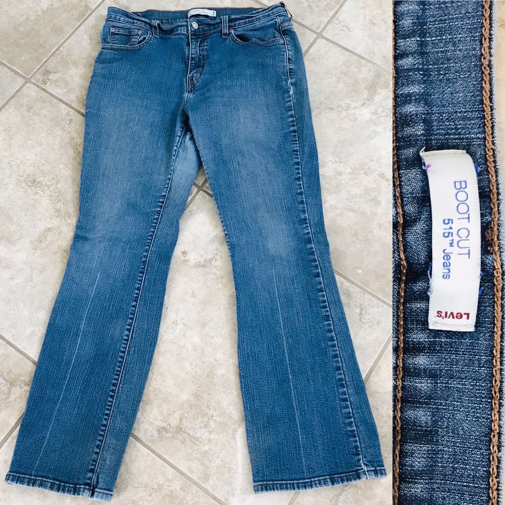 LEVI’S Cool BOOTCUT 515 JEANS Size 12 Medium As-Is